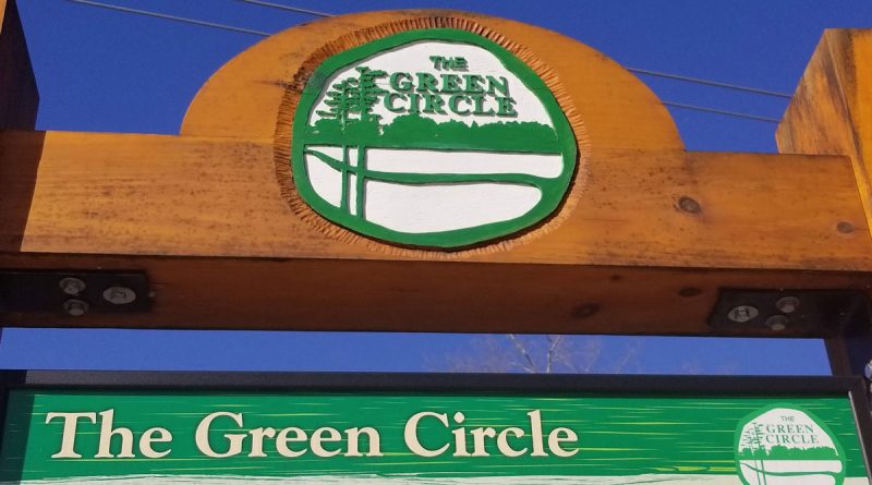 biking the green circle trail