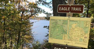 eagle trail in peninsula state park
