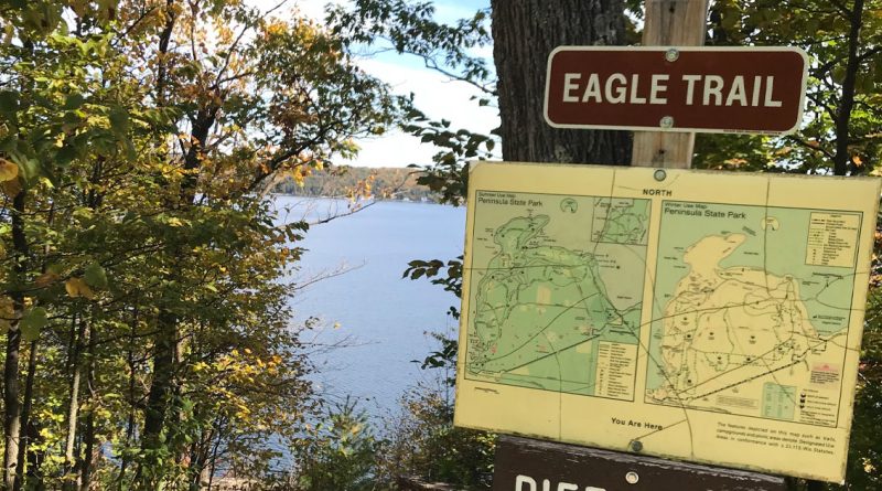eagle trail in peninsula state park