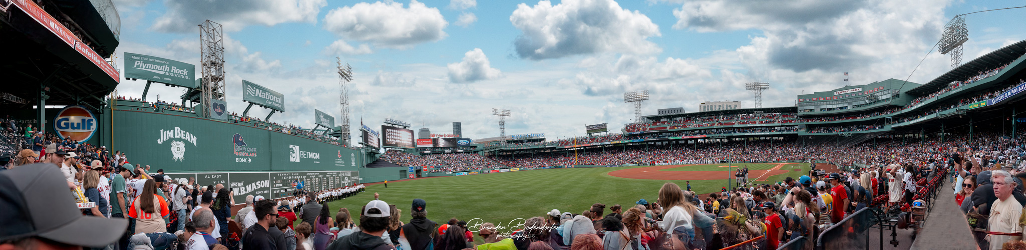 Boston Red Socks Fenway Park Pano