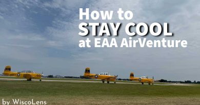 how to stay cool at EAA AirVenture