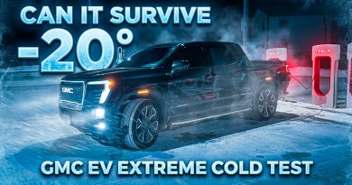 GMC EV Truck, Cold Weather driving, Telsa Charger