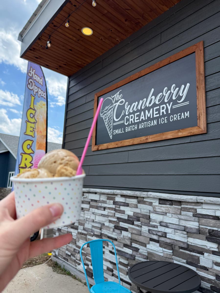 The Cranberry Creamery in Pittsville, WI: Small-Batch Ice Cream in the Center of the State 2 The Cranberry Creamery in Pittsville, WI