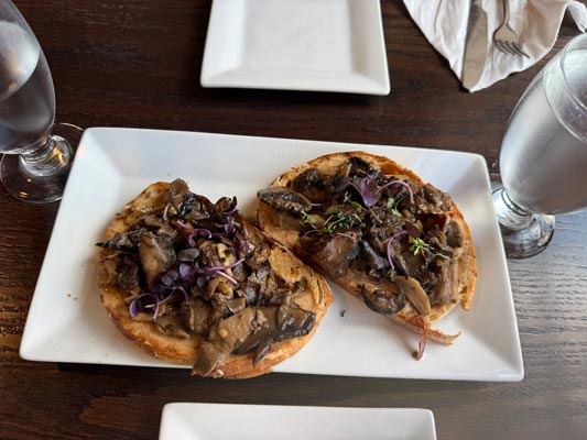 The Tire Station Kitchen & Tap: Medford's Best Dining Surprise 4 Mushroom special dish at The Tire Station Kitchen and Tap in Medford Wisconsin