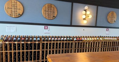 wines at lake fire winery