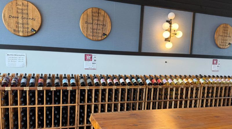 wines at lake fire winery