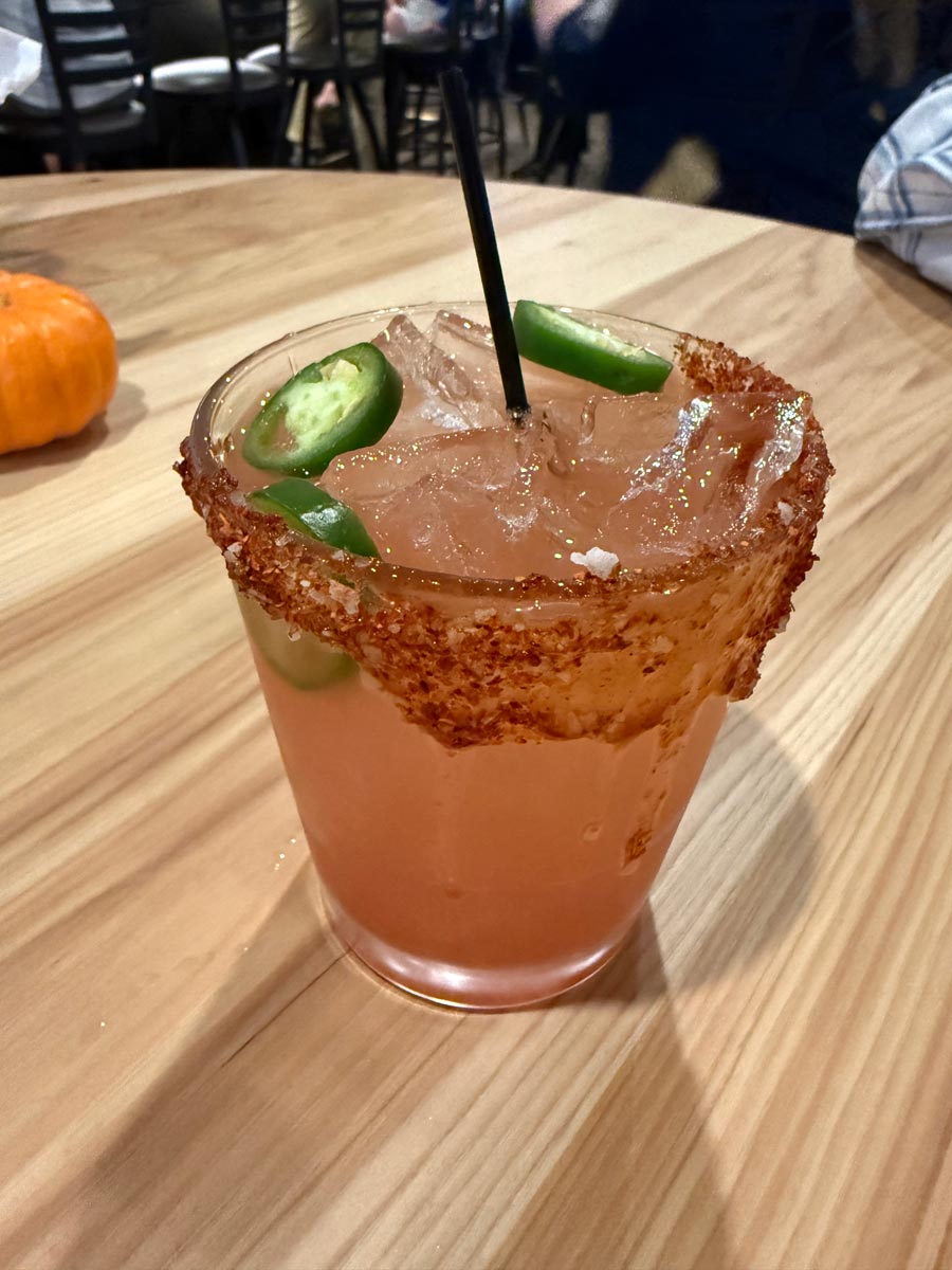 Big Nik's Stevens Point: A New Wisconsin Bar | WiscoLens 5 Jalapeno margarita at Big Nik's in Stevens Point, Wisconsin