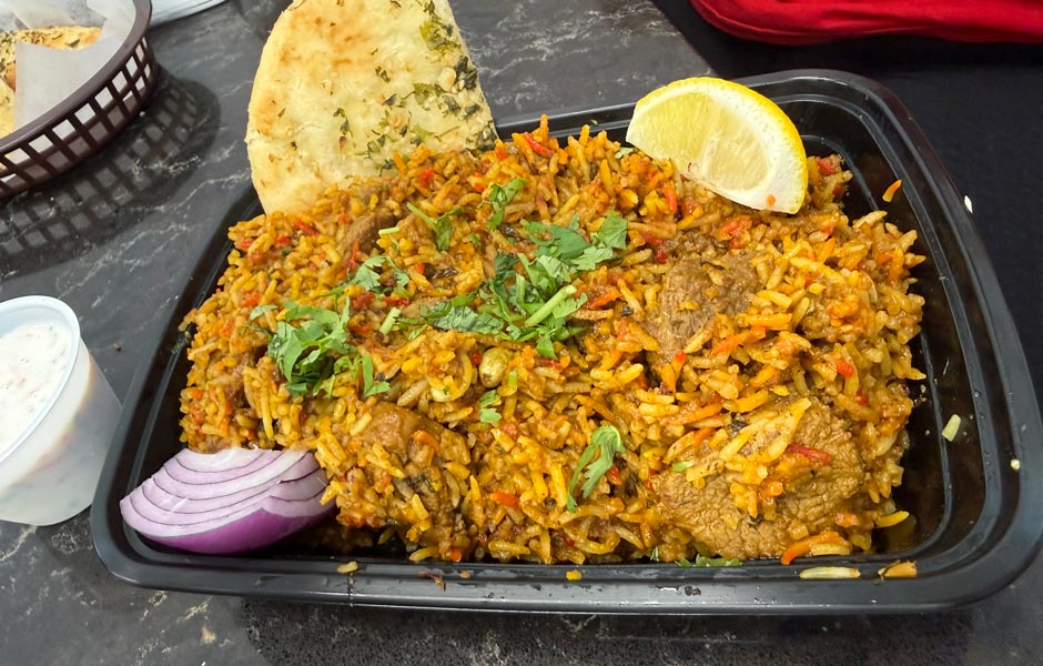 Indian Food in Wautoma, WI: Kitchen Comfort | WiscoLens 3 Biryani at Kitchen Comfort in Wautoma, Wisconsin